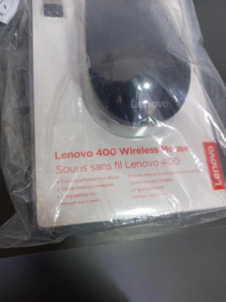 Lenovo Mouse Kablosuz orjinal 400 Model sıfır - 2