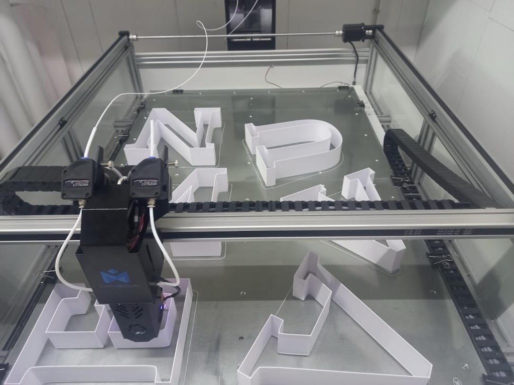 REKLAMCILARA ÖZEL TABELA KUTU HARF ÜRETİMİ 3D YAZICI - 4