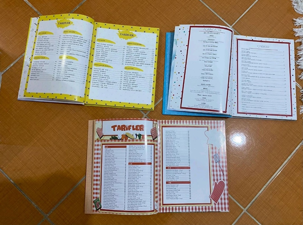 ek gıda yemek kitap seti - 4