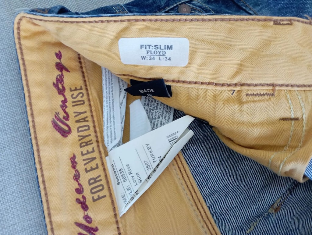 LTB Yırtık Detaylı Mavi Jean Pantolon 34/34 beden - 7