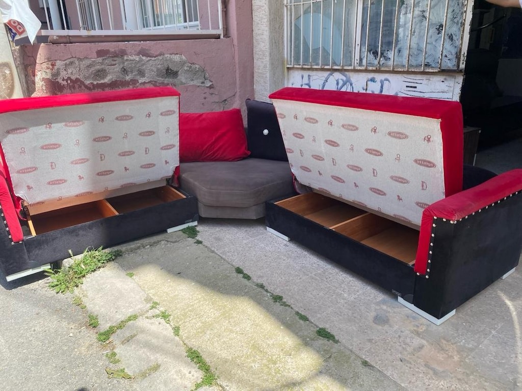 köşe takımı yataklı sandıklı taytuyu - 2