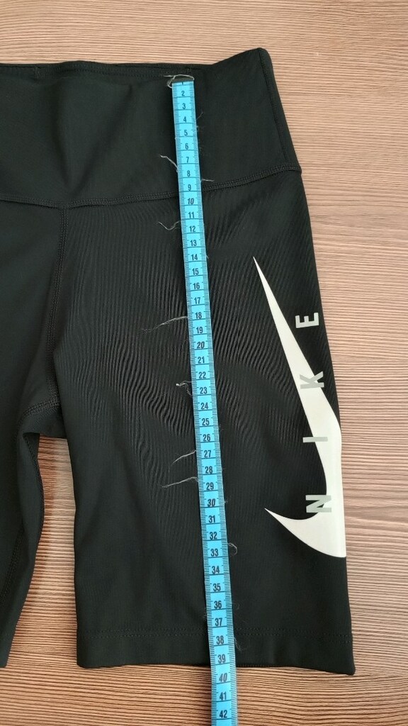 Nike Siyah Spor Kısa Tayt - 8