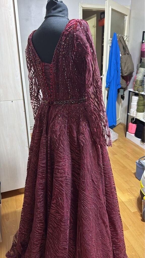 bordo abiye - 3