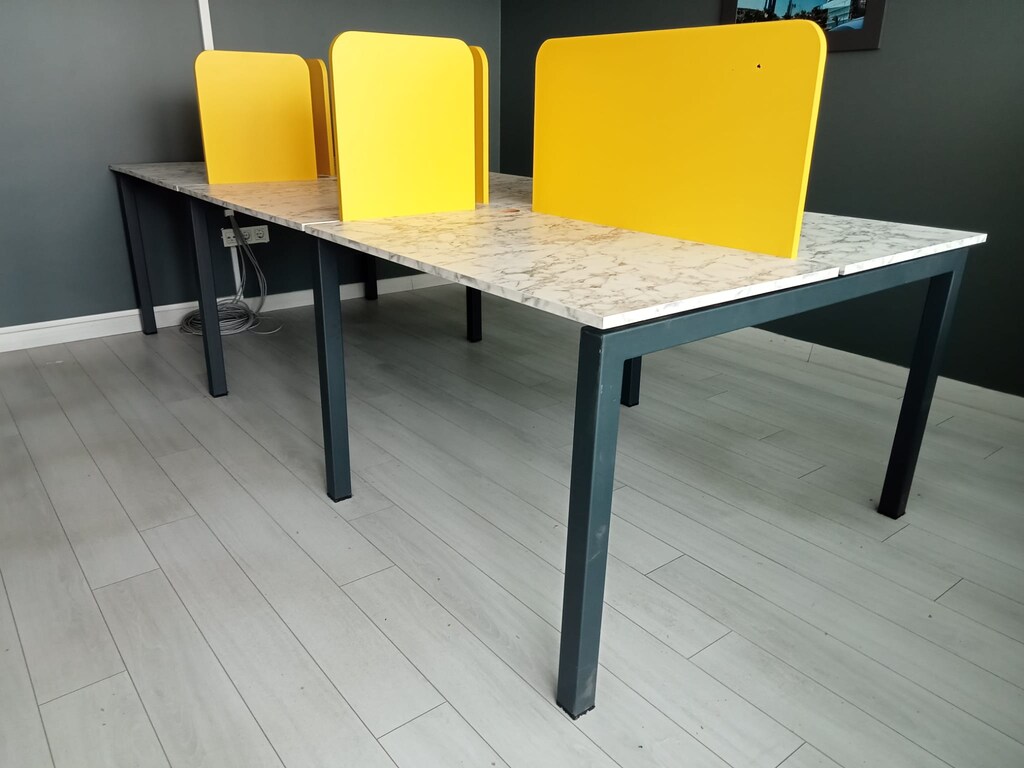 6 KİŞİLİK ÇOKLU ÇALIŞMA MASASI *OFİS WORKSTATION * ARAL OFİS - 14