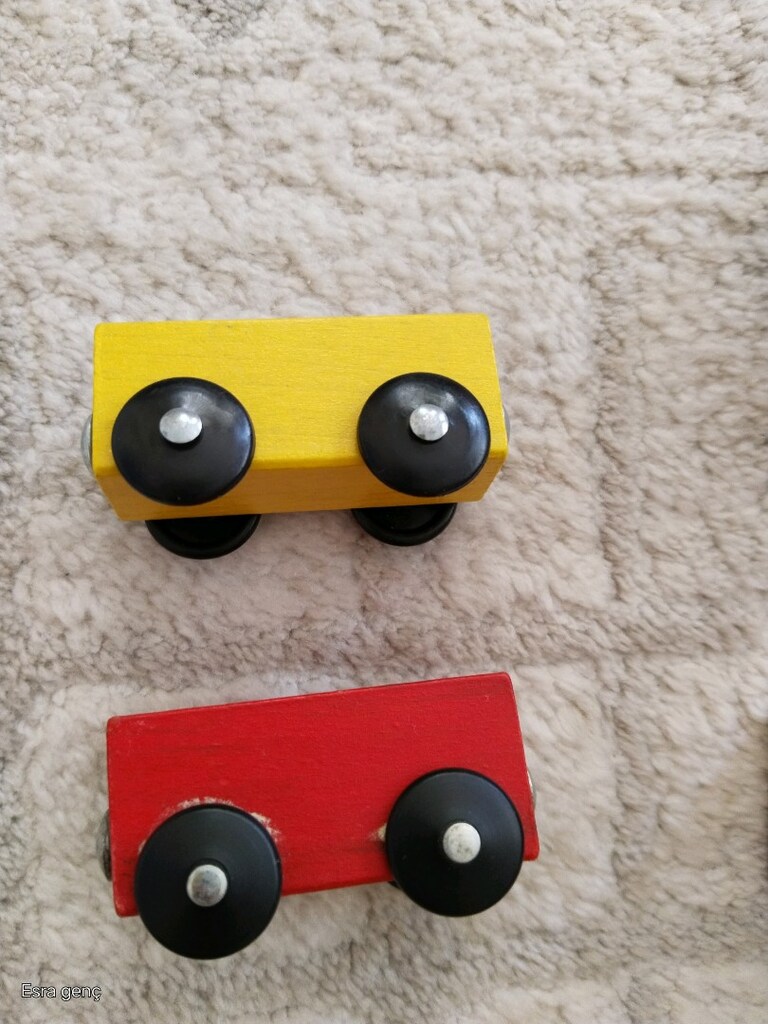 Ikea ahşap tren seti - 2