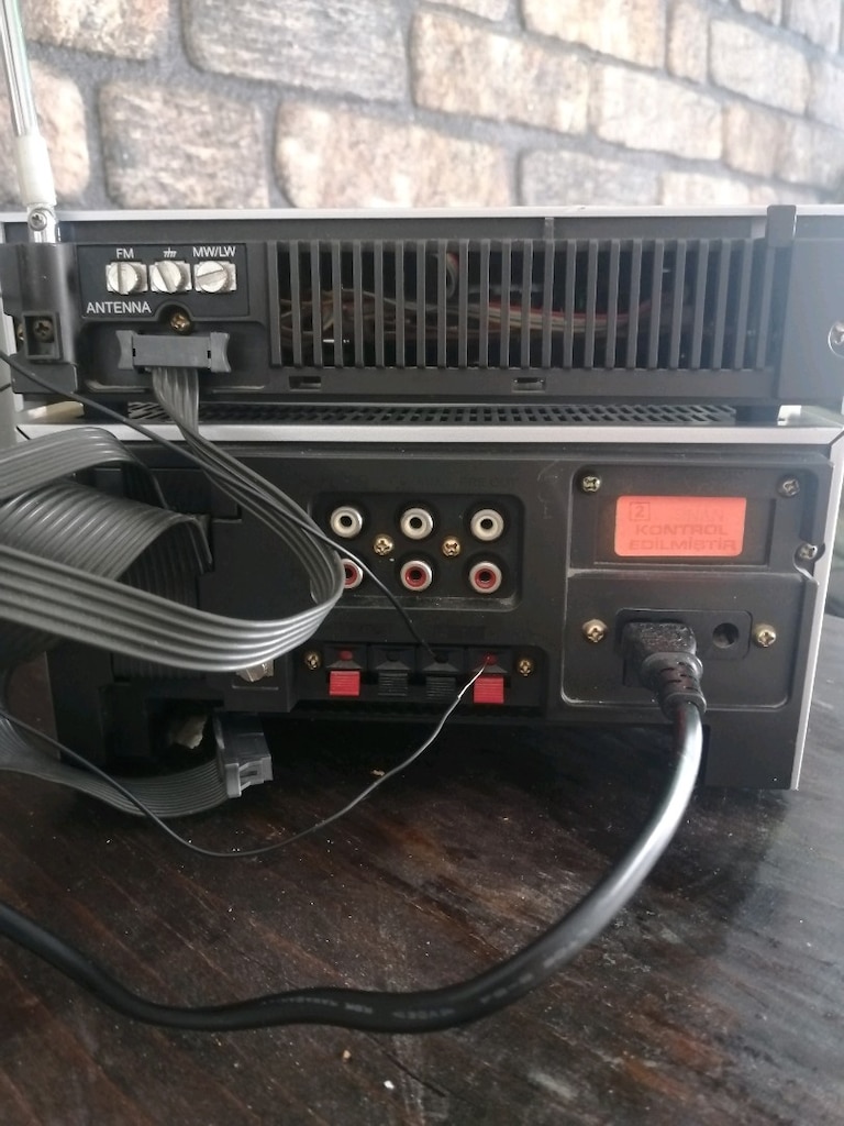 SONY ST/TA 38 Amfi & Radyo /Kozmetik Olarak Tertemiz - Sorunsuz - 5