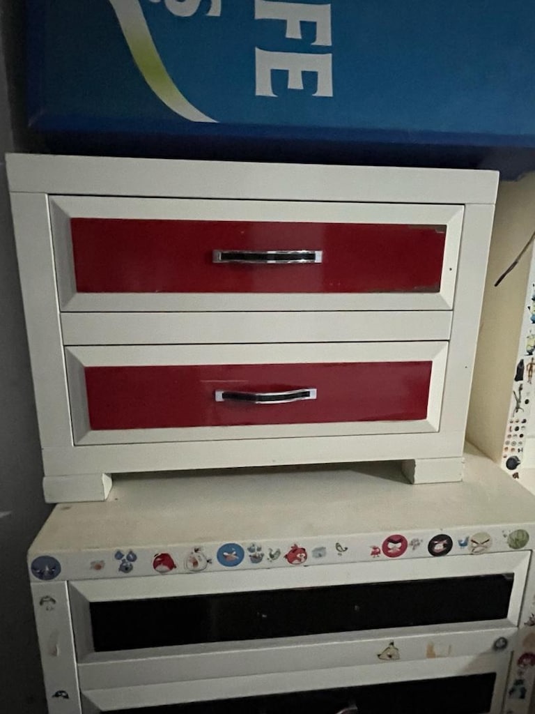 Ders Çalışma Masası Şifonyer Komodin Takımı - 4