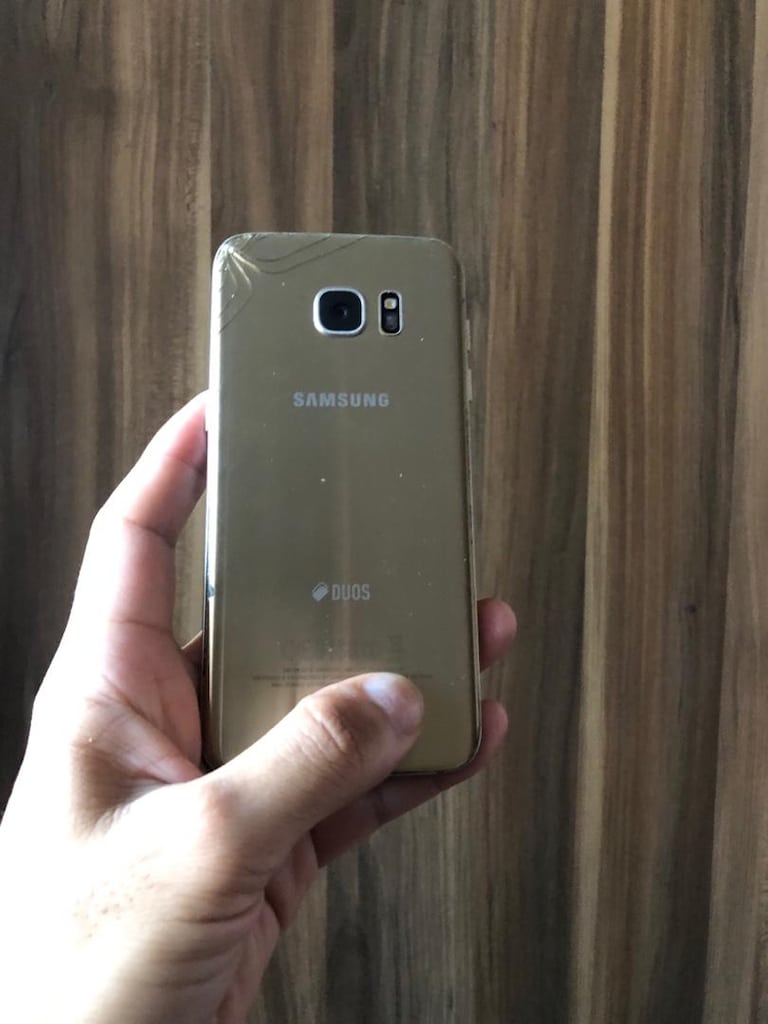 Samsung s7 edge çift hatlı ekran kırık tr cihazı - 3