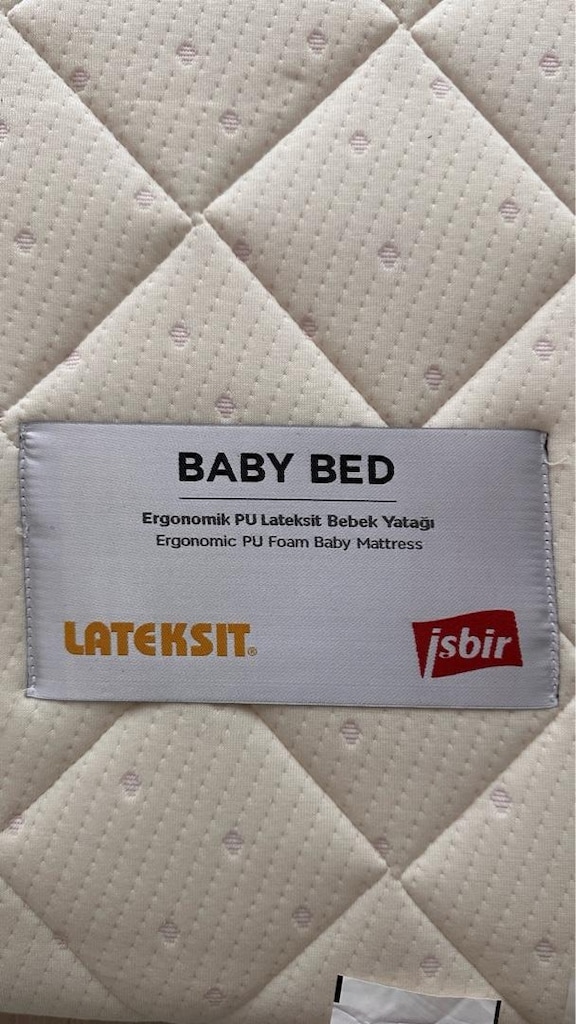 İşbir Baby Bed 80*140 PU Lateksit Ergonomik Bebek Yatağı - 3