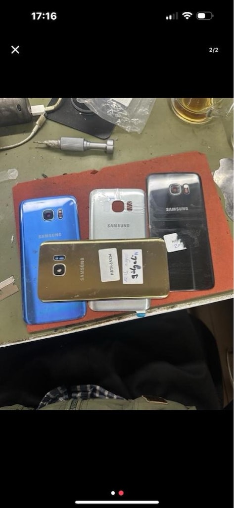 Samsung s7 edge orijinal çıkma kapaklar - 2