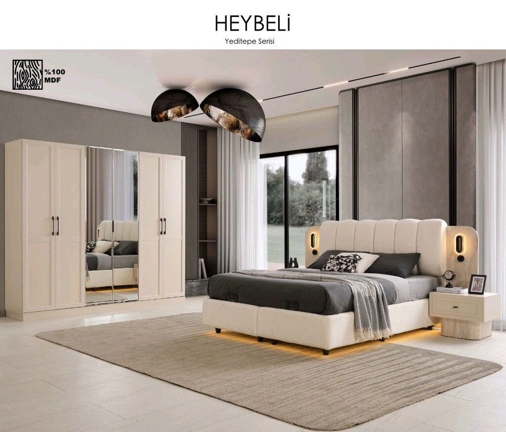 YEDİTEPE SERİSİ YATAK ODASI TAKIMLARI - 4