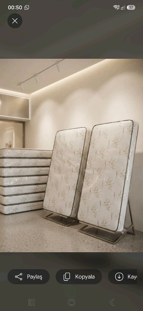 TEK KİŞİLİK ORTOPEDİK BAMBOO YATAK İST 2 SAAT İÇİNDE ÜCRETSİZ TESLİMAT