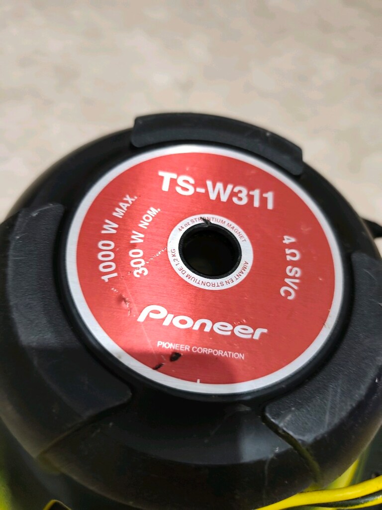 pioneer wofir saglm temiz 1000 waats 30 cm - 2