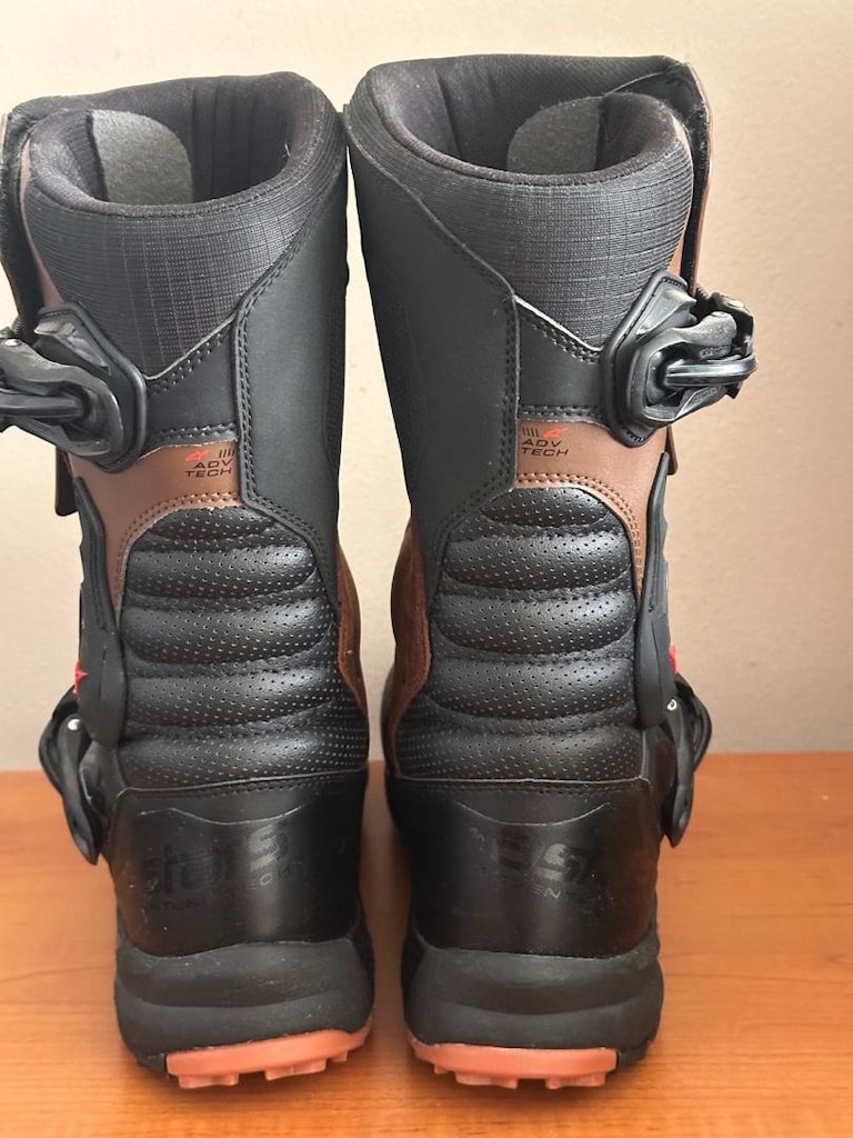 Alpinestars XT-8 Gore-Tex Korumalı Motosiklet Botu Siyah / Kahve - 4