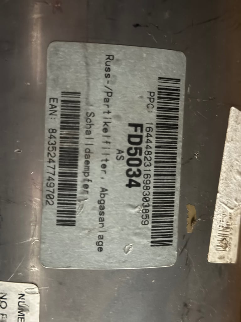 Audi A6 2.0 TDI Katalizör DPF Partikül Filtre AS FD5034 Sıfır - 3