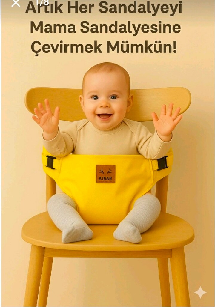 Taşınabilir mama sandalyesi kılıfı - 4