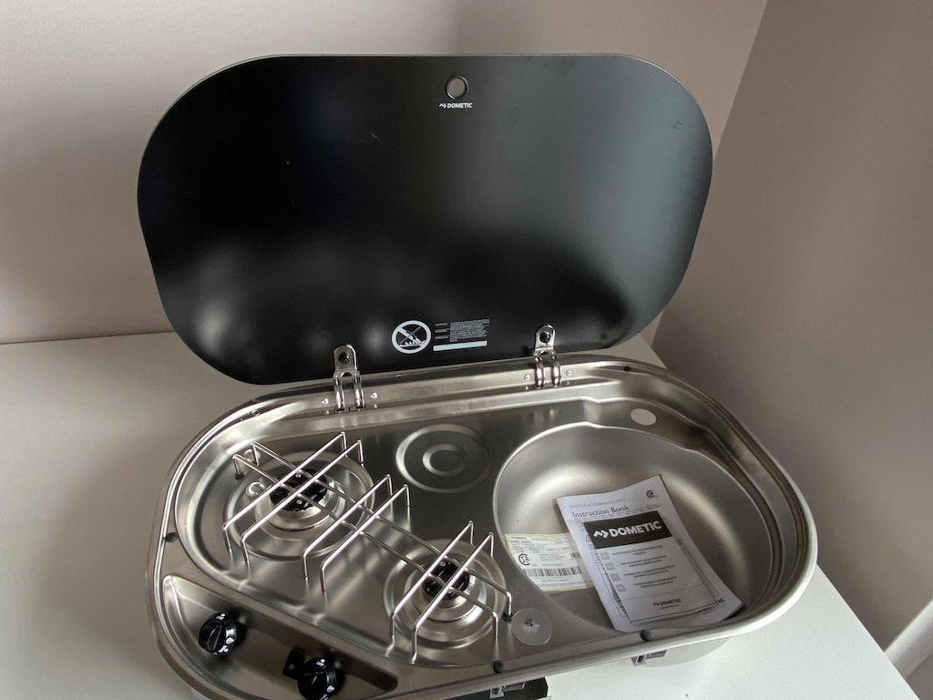Dometic MO 8322RM Smev 2 Gözlü Gazlı Ocak + Lavabo Sıfır - 2