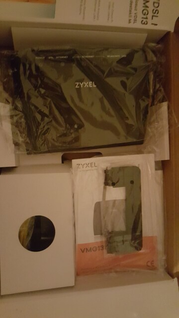 ZYXEL MODEM SIFIR KUTUSUNDA
