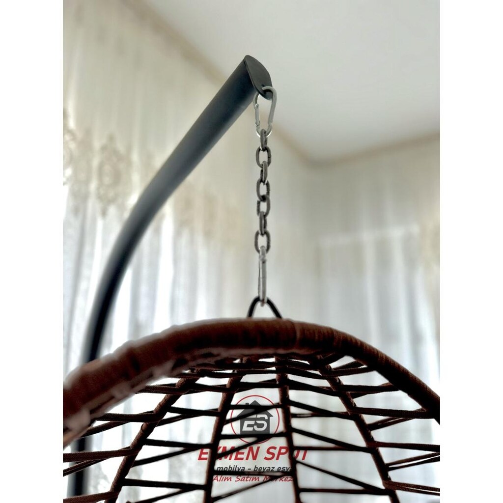 SıfırDamla El Örgüsü Makrome Bahçe, Balkon Salıncağı - 5