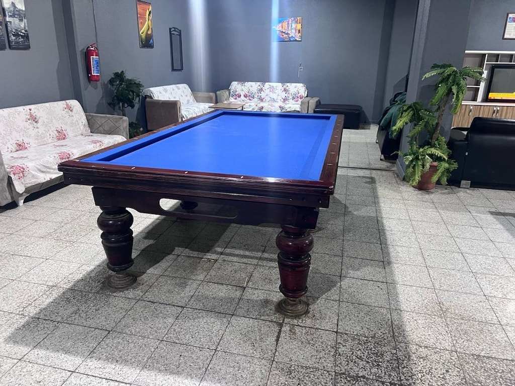 3 Top Mermer Bilardo Masası - 3
