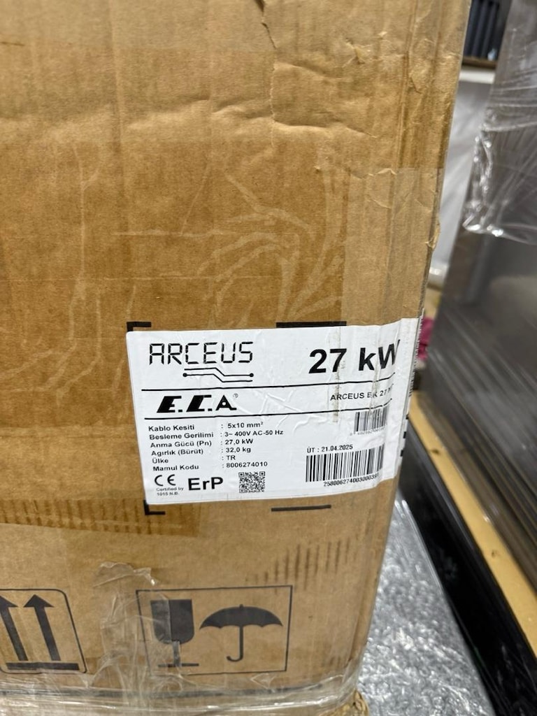 Eca Arceus 27 kW Trifaze Elektrikli Kombi (ARCEUS EK 27 kW MT) sıfır - 3
