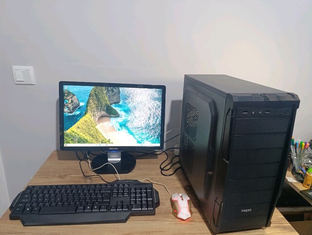 SSD'li Hazır Bilgisayar | 8 GB RAM | Monitör + Klavye + Mouse Dahil