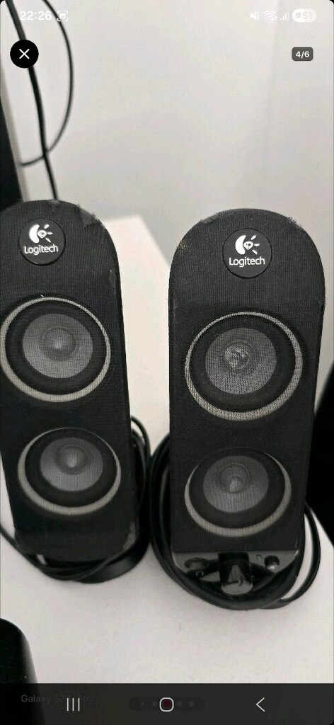 logitech 5+1 ses sistemi sorunsuz calisir durumundadir. - 4