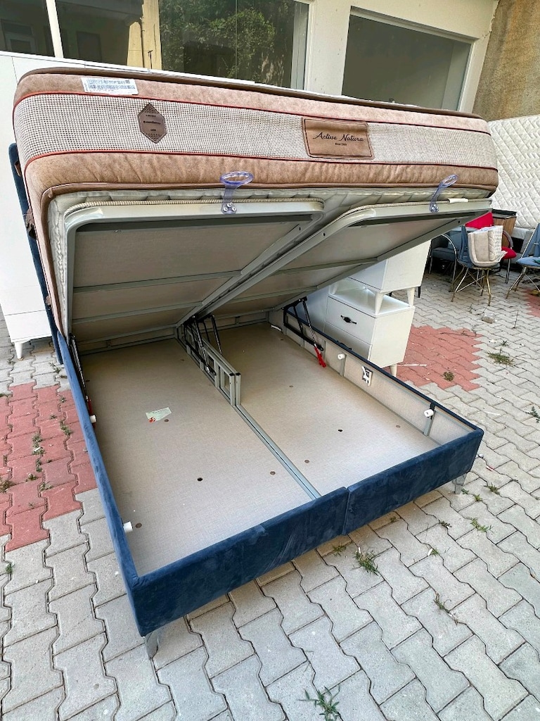 yatak odası takımı çift kişilik yatak sıfır ayarında az kullanılmış - 8