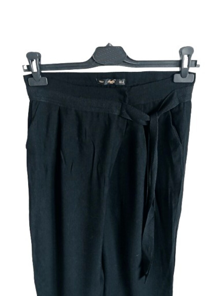 Bebe Plus Siyah Kemerli Pantolon - 4