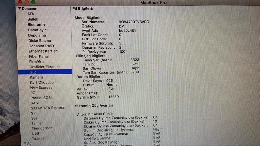 apple macbook pro 2009 - 6