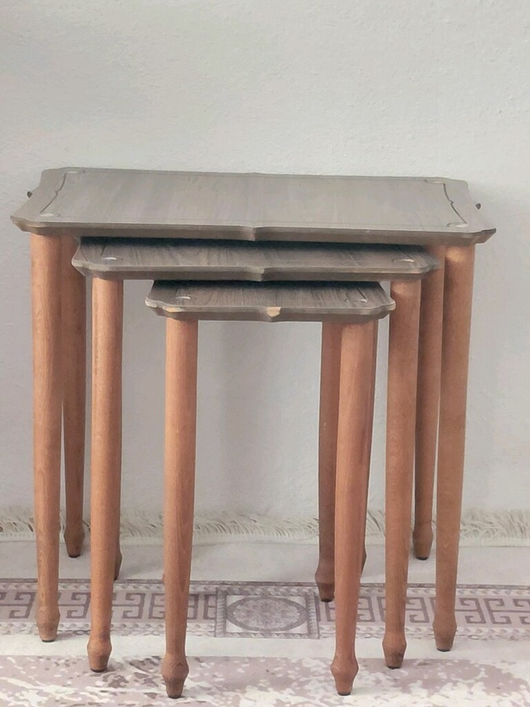 üçlü zigon sehpa - 2