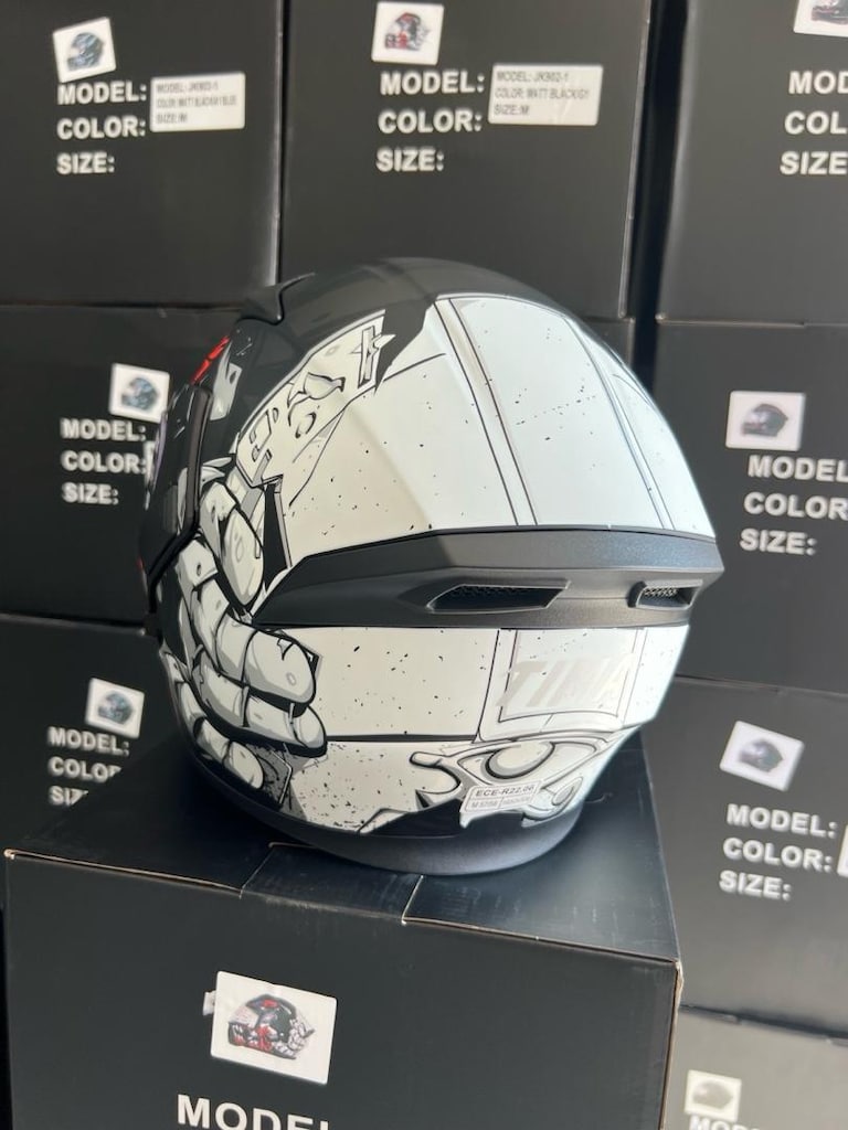 kask çene açılır sıfır - 10