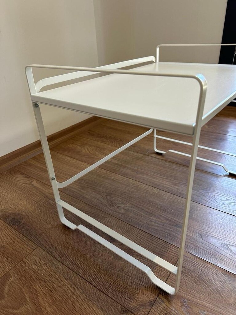 IKEA AVSTEG tezgah üstü düzenleyici, beyaz, 54x36 cm - 2