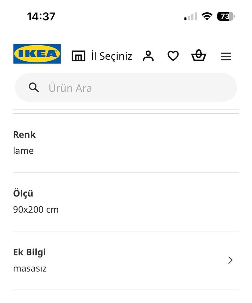 İkea ranza tek kişilik 90*200 cm - 12