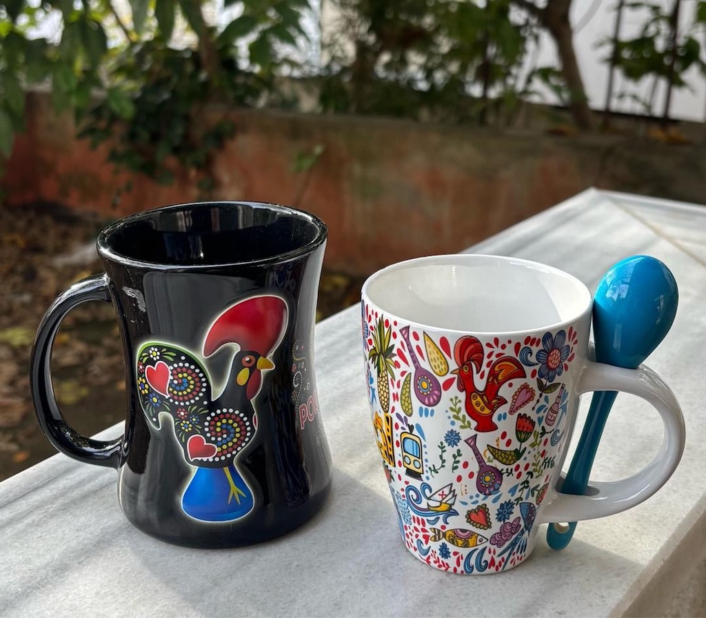 Siyah Orijinal Kabartmalı Portekiz Kupası - 6
