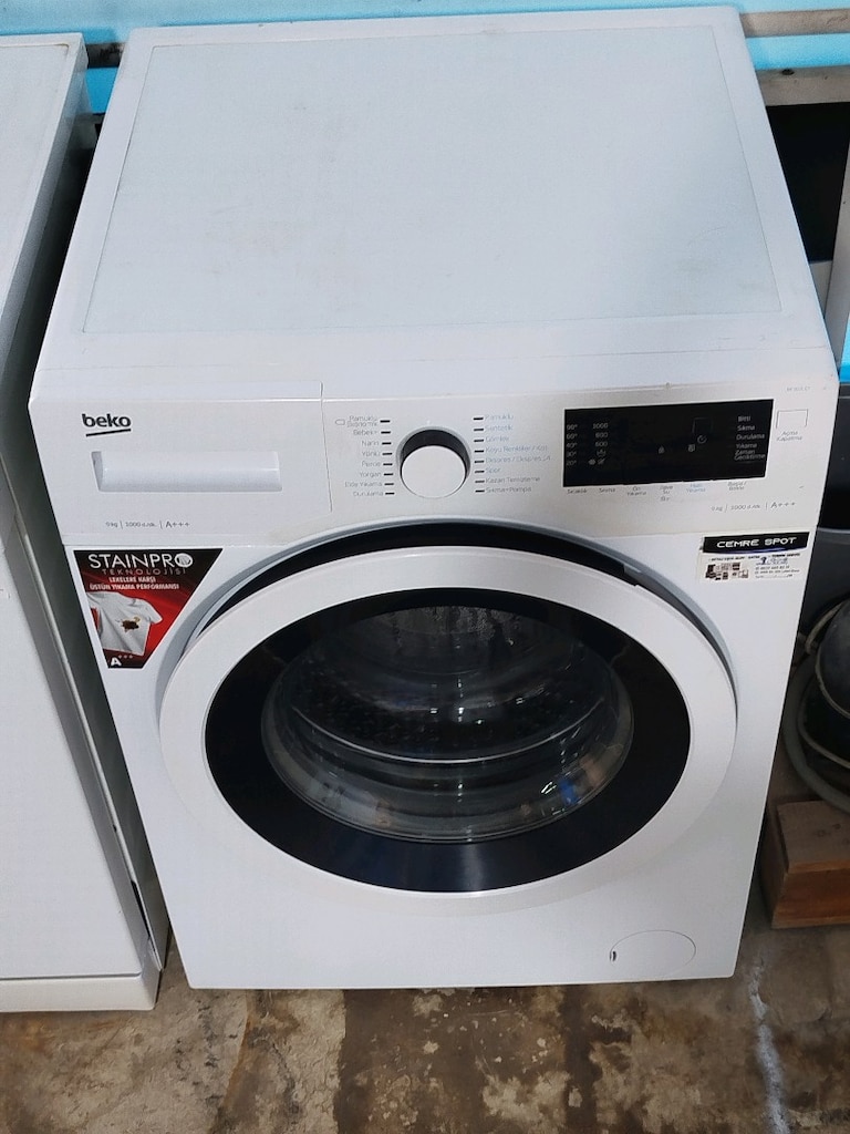 BEKO 9 KG ÇAMAŞIR MAKİNESİ İZMİR İÇİ 3 AY GARANTİMİZ VARDIR - 10