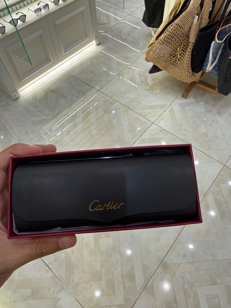 Cartier CT0019O Gold Çerçevesiz Gözlük - 10