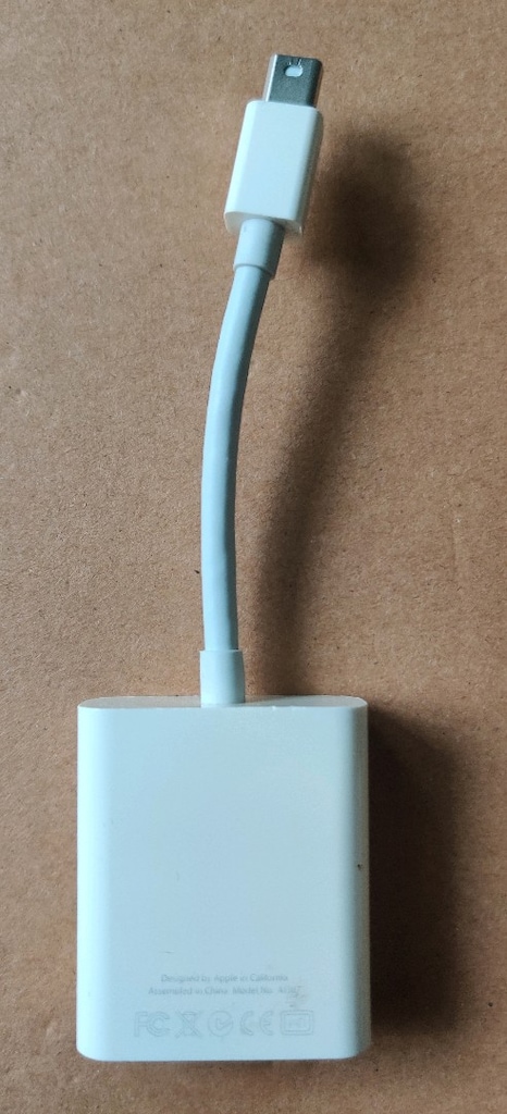 Apple Mini DisplayPort - VGA Adaptörü (Model: A1307). Orijinal. - 4