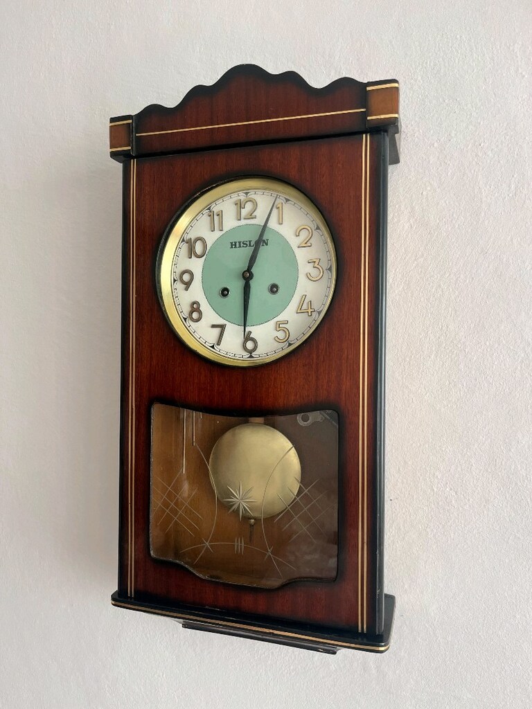 HİSLON Kurmalı Gonglu Duvar Saati ALMAN - 7