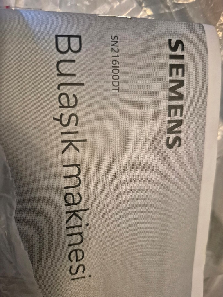 Siemens sıfır gibi bulaşık makinasi - 2