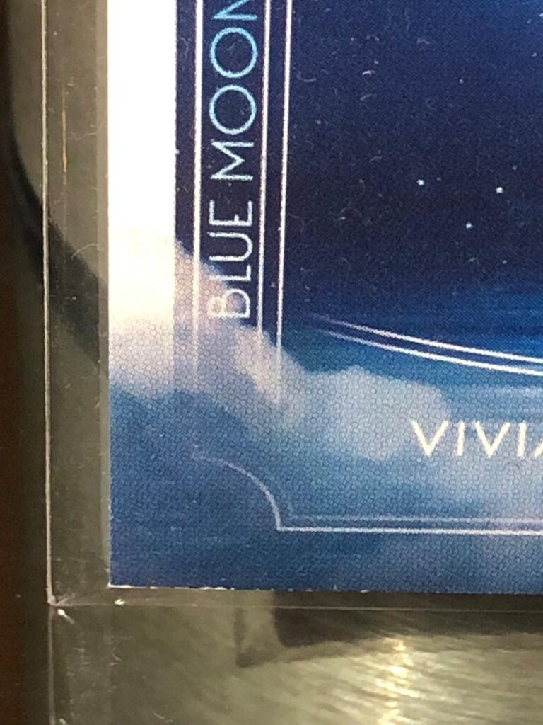 Vivianne Miedema topps blue moon kalın kart - 6