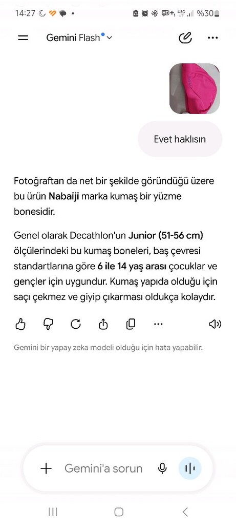 Decathlon nabaiji çıcuk şişme kolluk, havuz bonesi, deniz patiği - 16