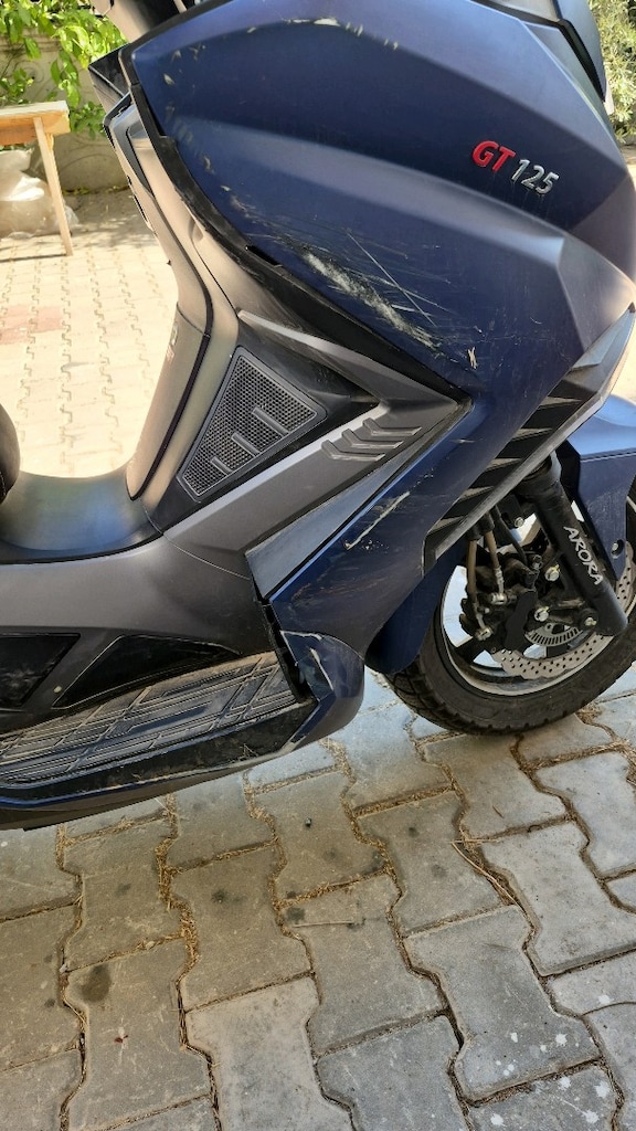 düşük km li arora gt 125 maxi scooter