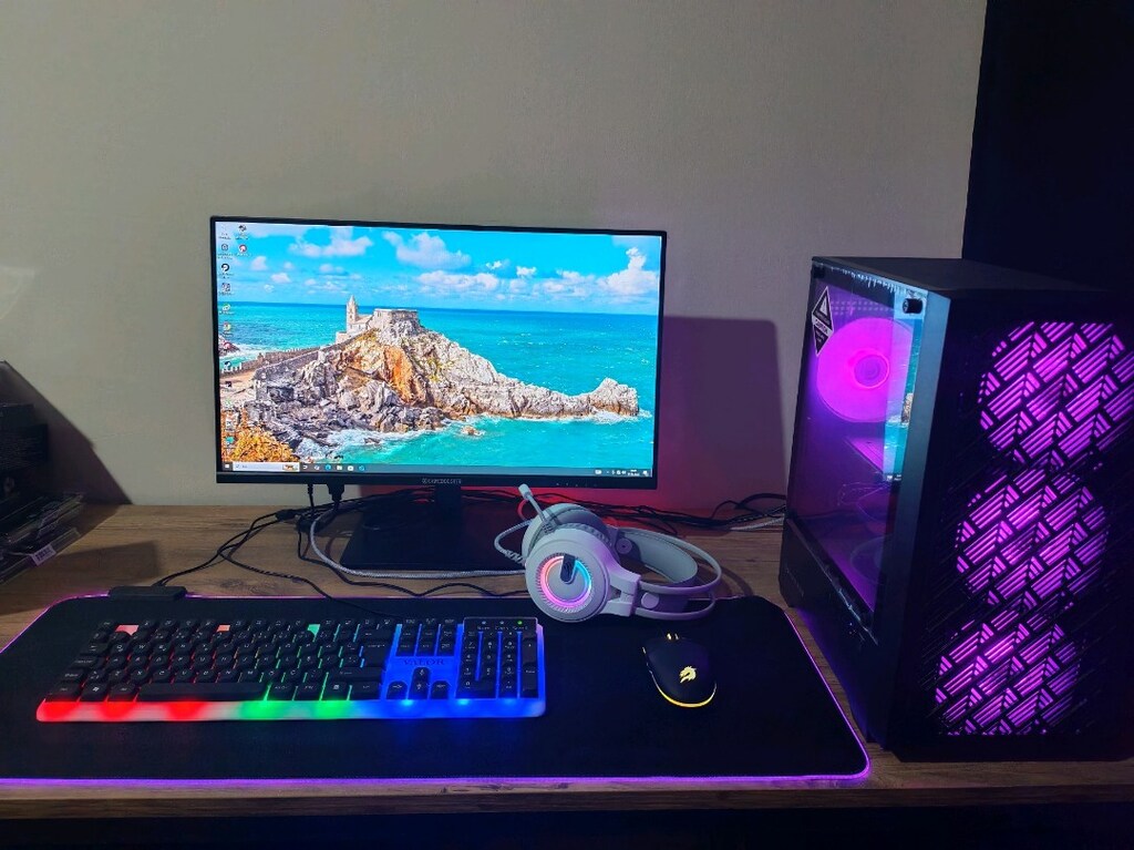 ADRESE TESLİM / 165 HZ FULL SET HER OYUNU OYNATAN BİLGİSAYAR SETİ - 3