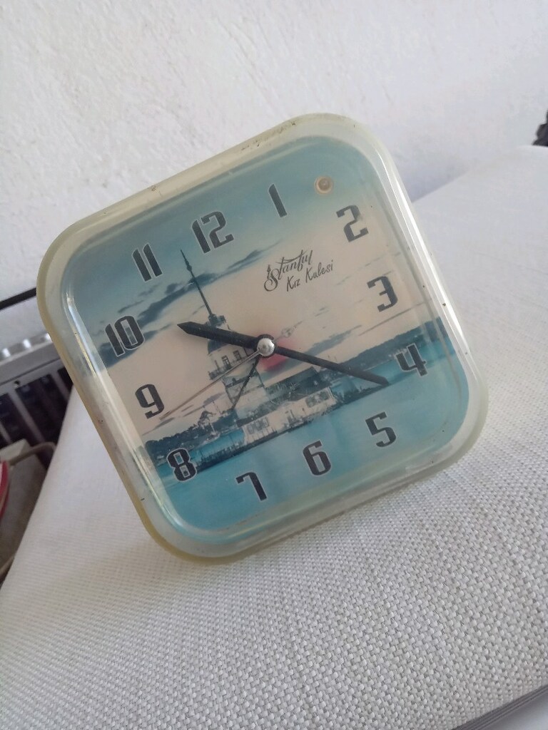 1980 lerden ALARMLI MASA SAATİ - 2