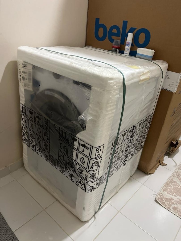 Sıfır Beko CM 9101 Çamaşır Makinesi Hiç Kurulmadı Garantisi Başlamadı - 3