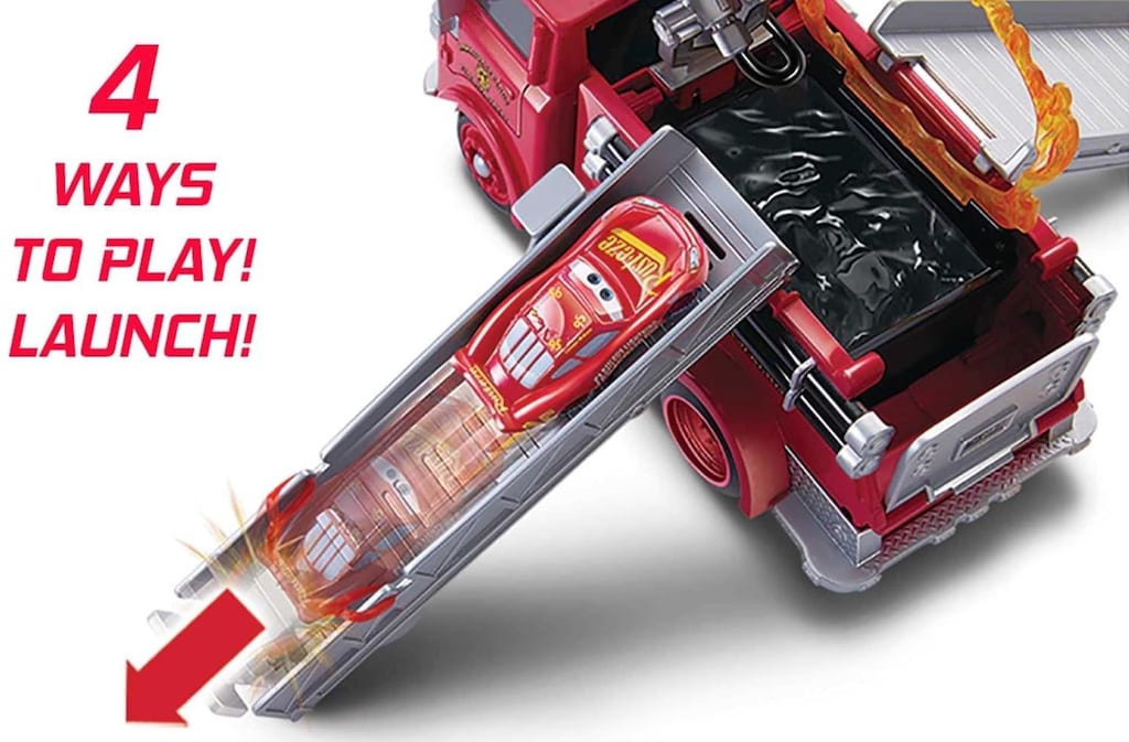 Cars Renk Değiştiren Özel Şimşek McQueen ile Akrobatik Red GPH80 - 5