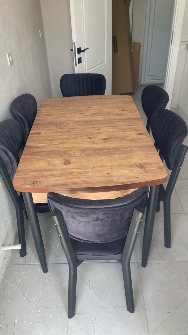 6 kişilik yemek masası takımı - 2