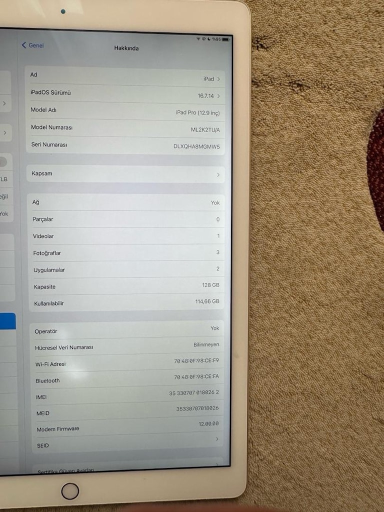 TERTEMİZ TR İPAD PRO 128 - 7