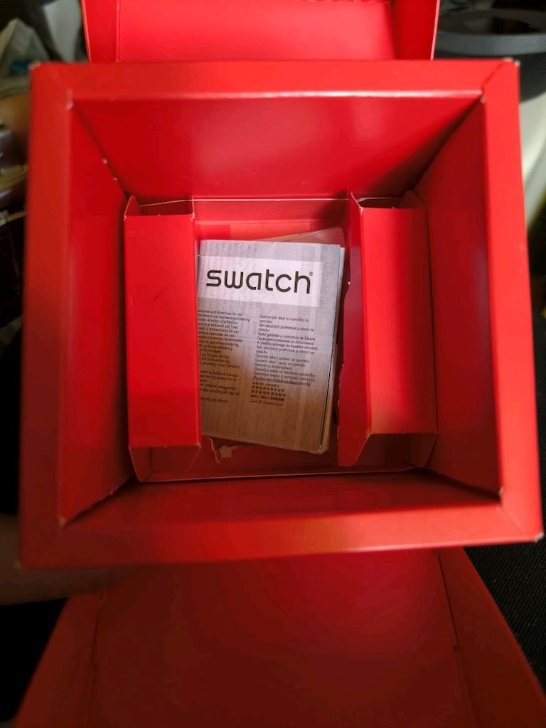 Swatch erkek saat night flight - 10